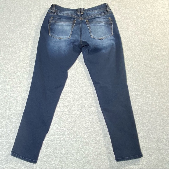 Democracy Jegging Jeans Womens 4 Blue Ab Technology Skinny Low Rise Casual Denim - Picture 8 of 14